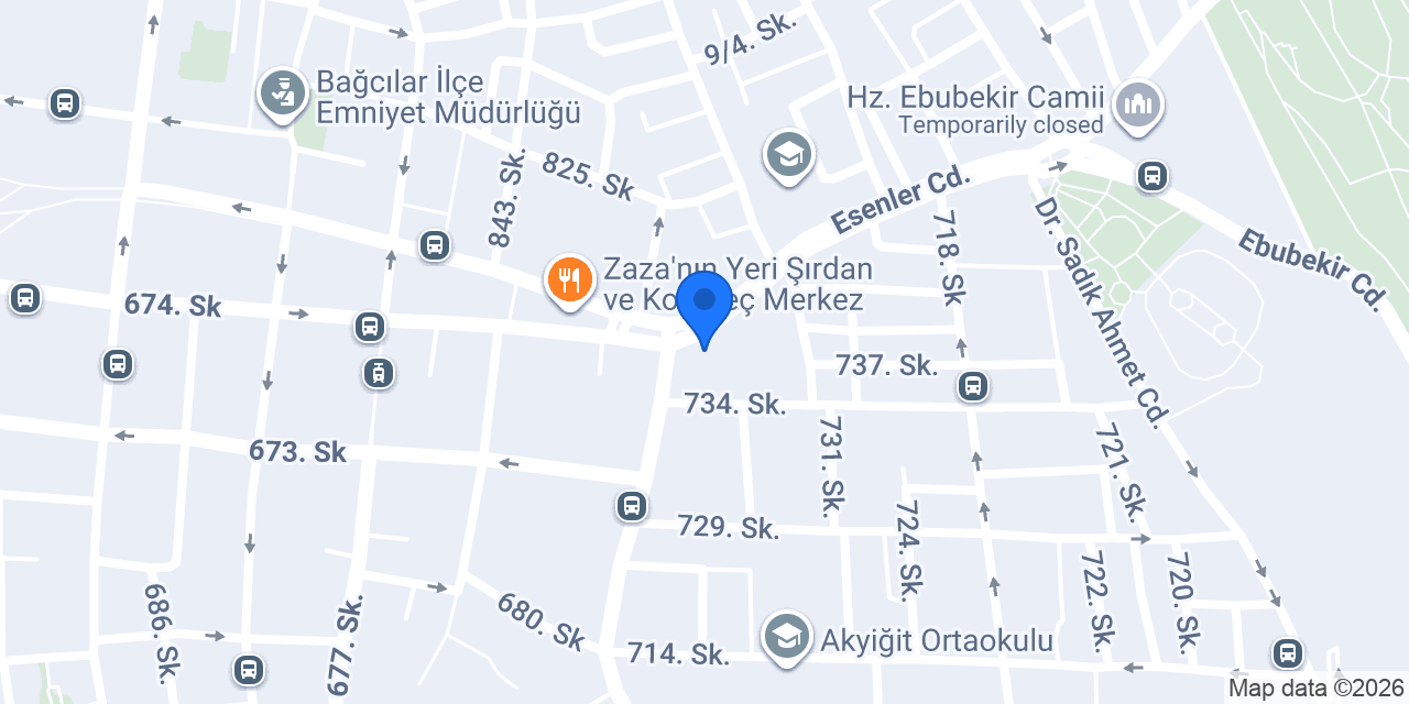 Stüdyo Müjde konumu