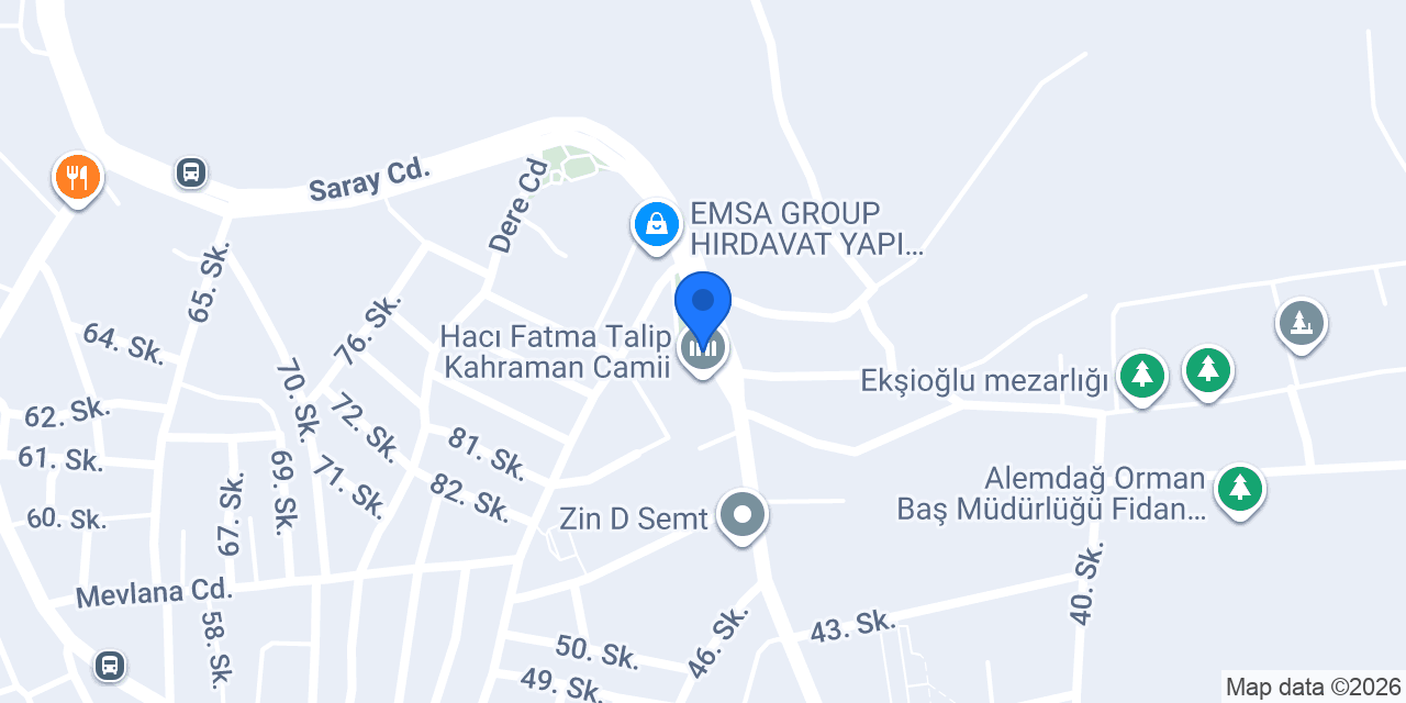 Şen Lezzet konumu