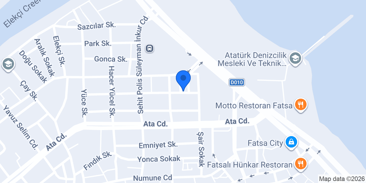 ERT AUTO FATSA konumu