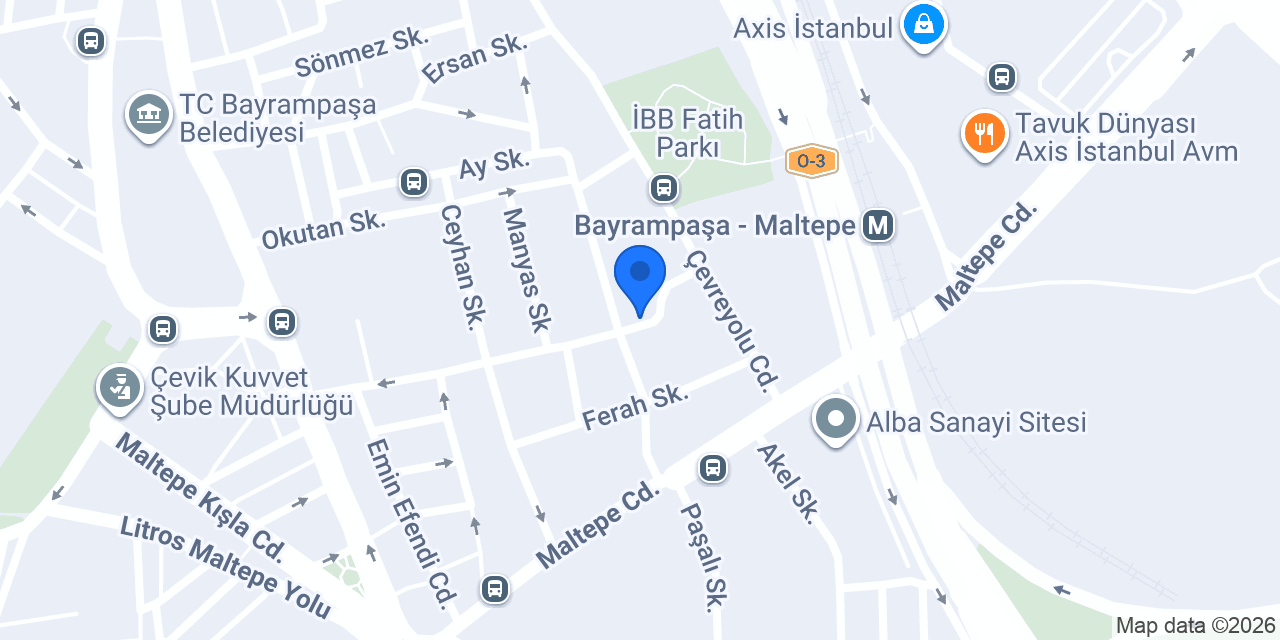 Akyün İplik konumu