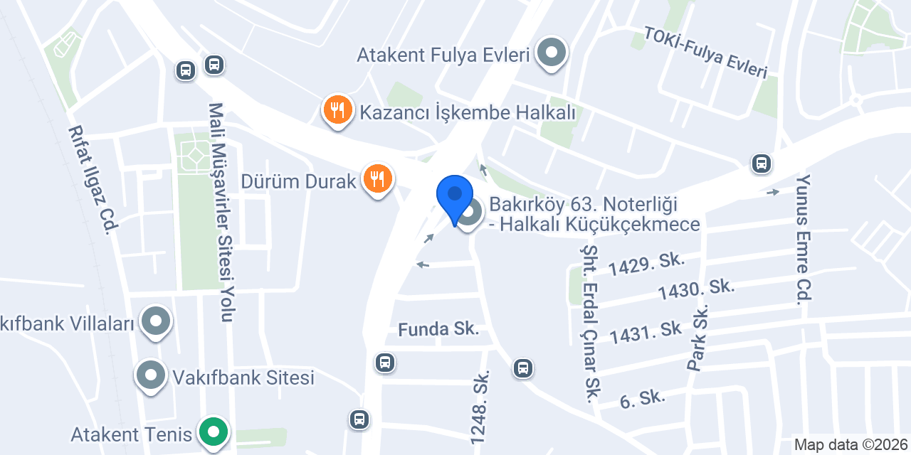 Dişhekimi H. Gökhan Çelen konumu