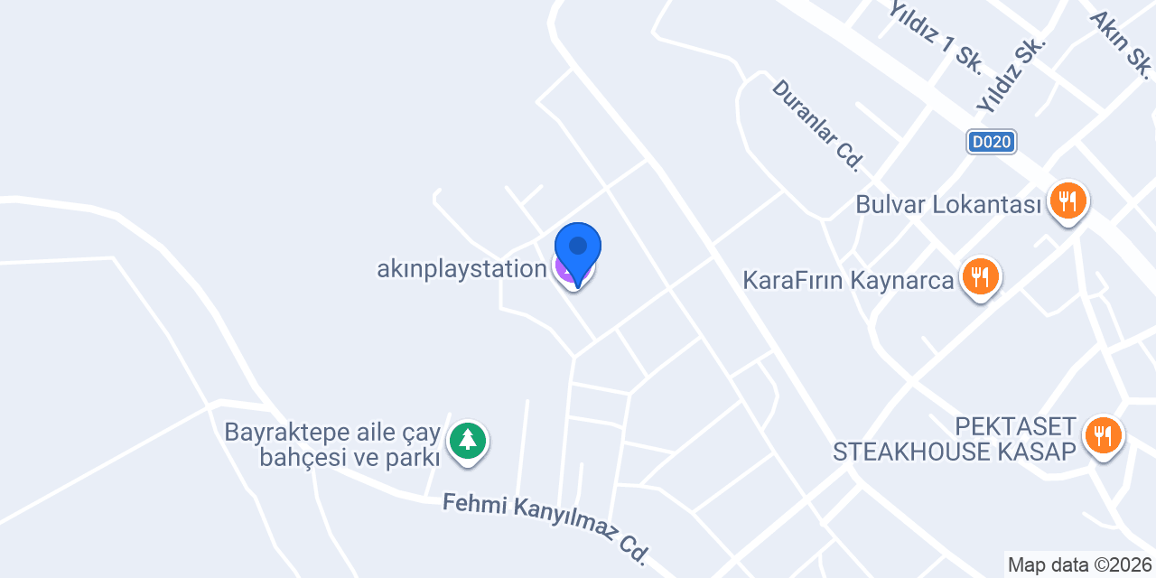 akınplaystation konumu