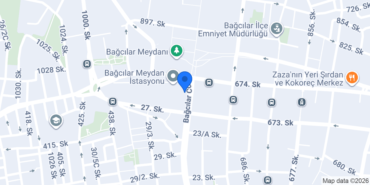 Güneli Fırın konumu
