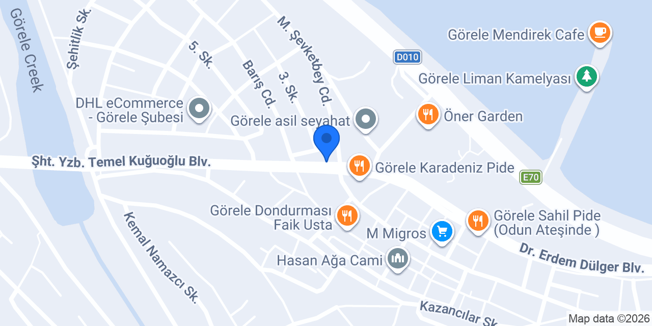 Işıklar Dürüm konumu