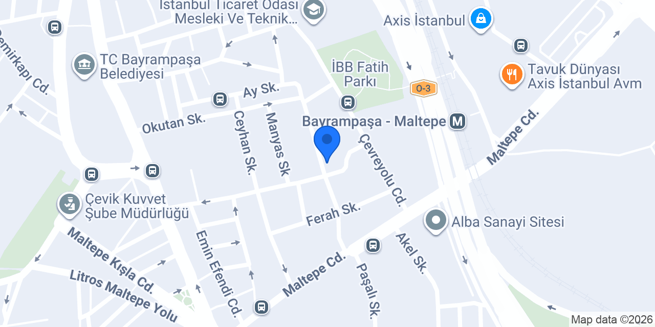 Beyaz KUAFÖR konumu