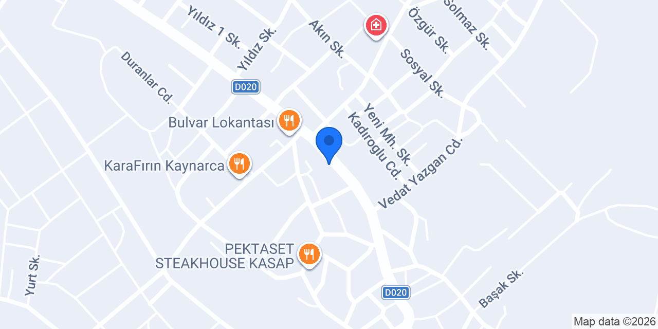 PATATES KAFA KAYNARCA konumu