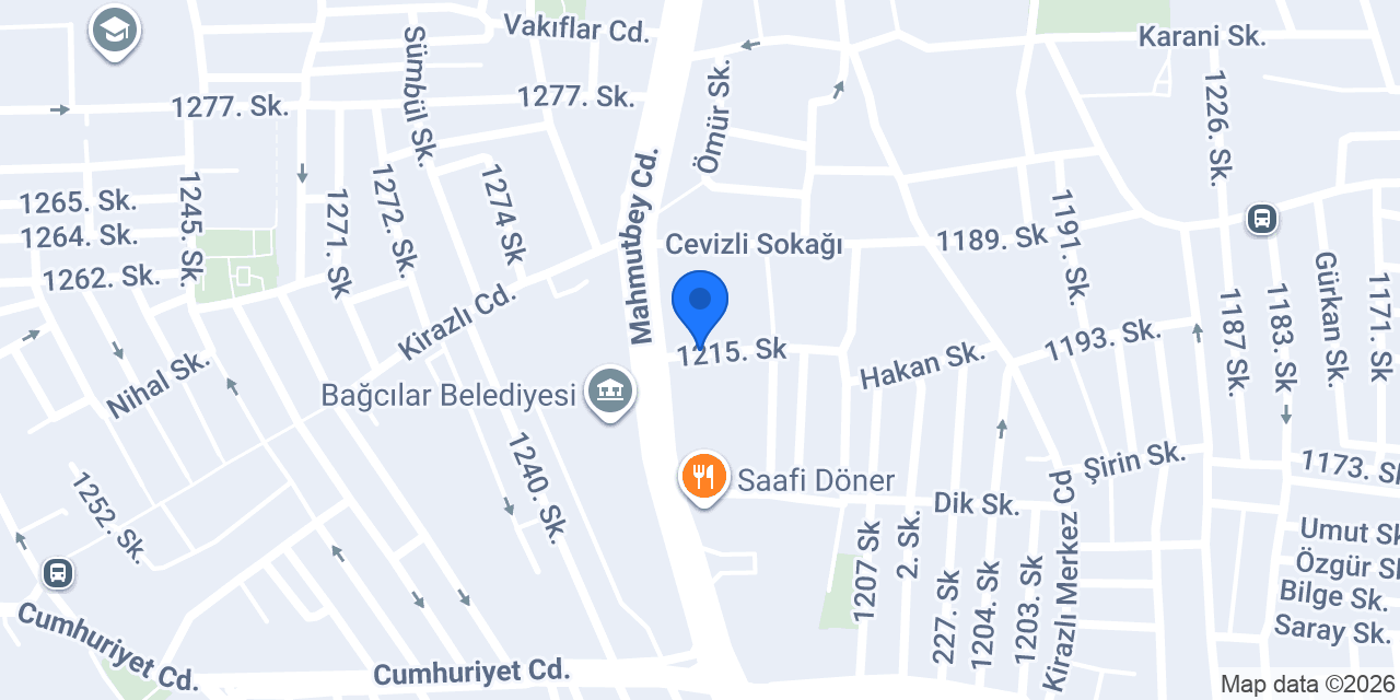 Anıl Elektrik konumu