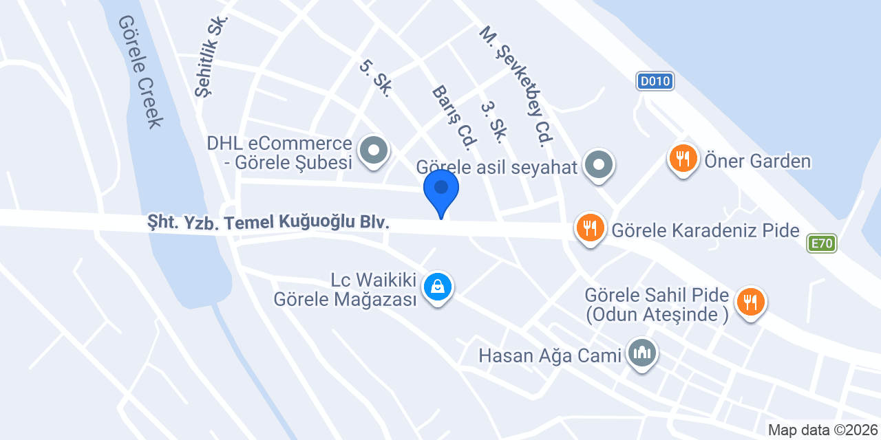 Cadde Pide Lahmacun Görele konumu