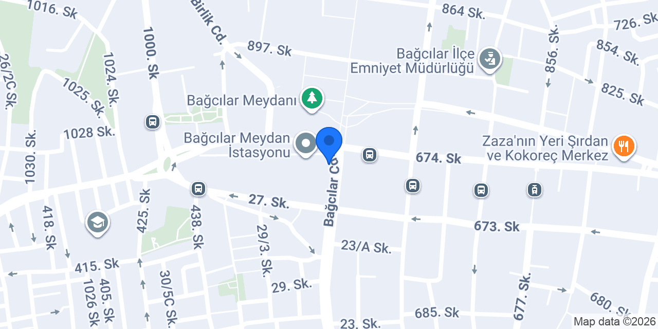 Bizim Terzi konumu