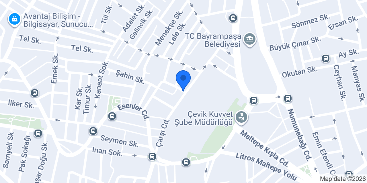 Çobanpınar Bayrampaşa bayii Üçel su konumu
