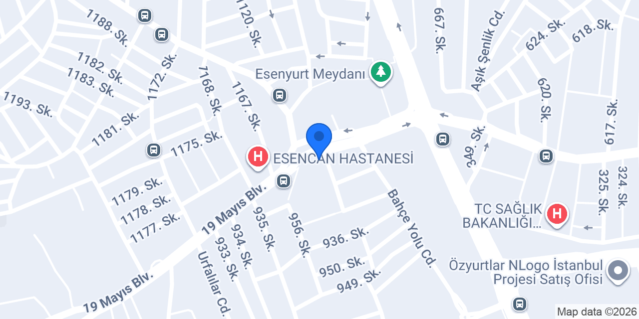 esenyurt uçak bileti konumu