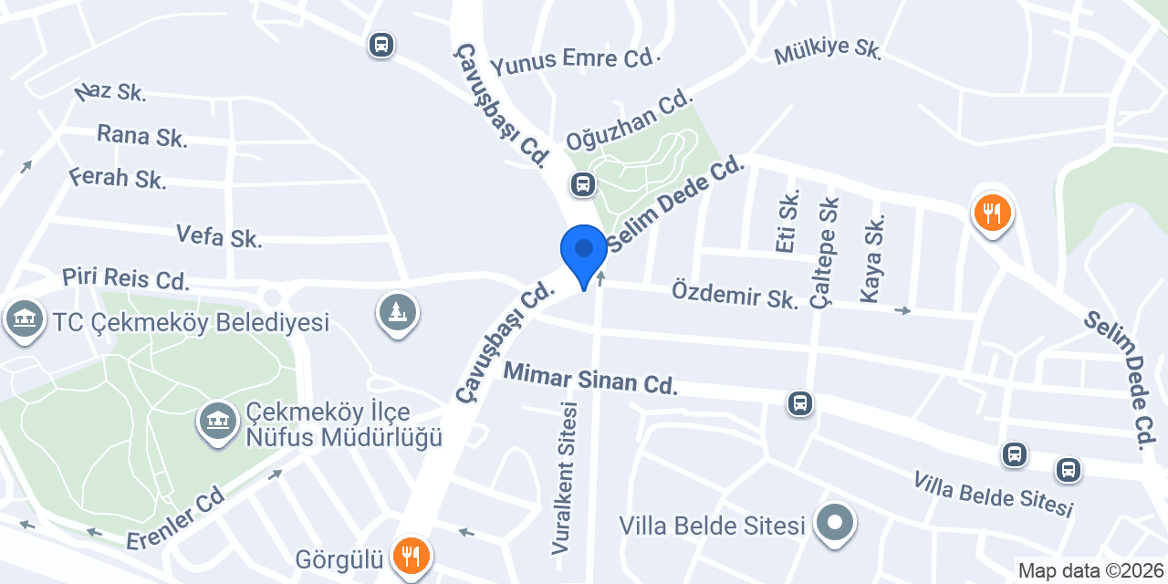 EK DANIŞMANLIK konumu