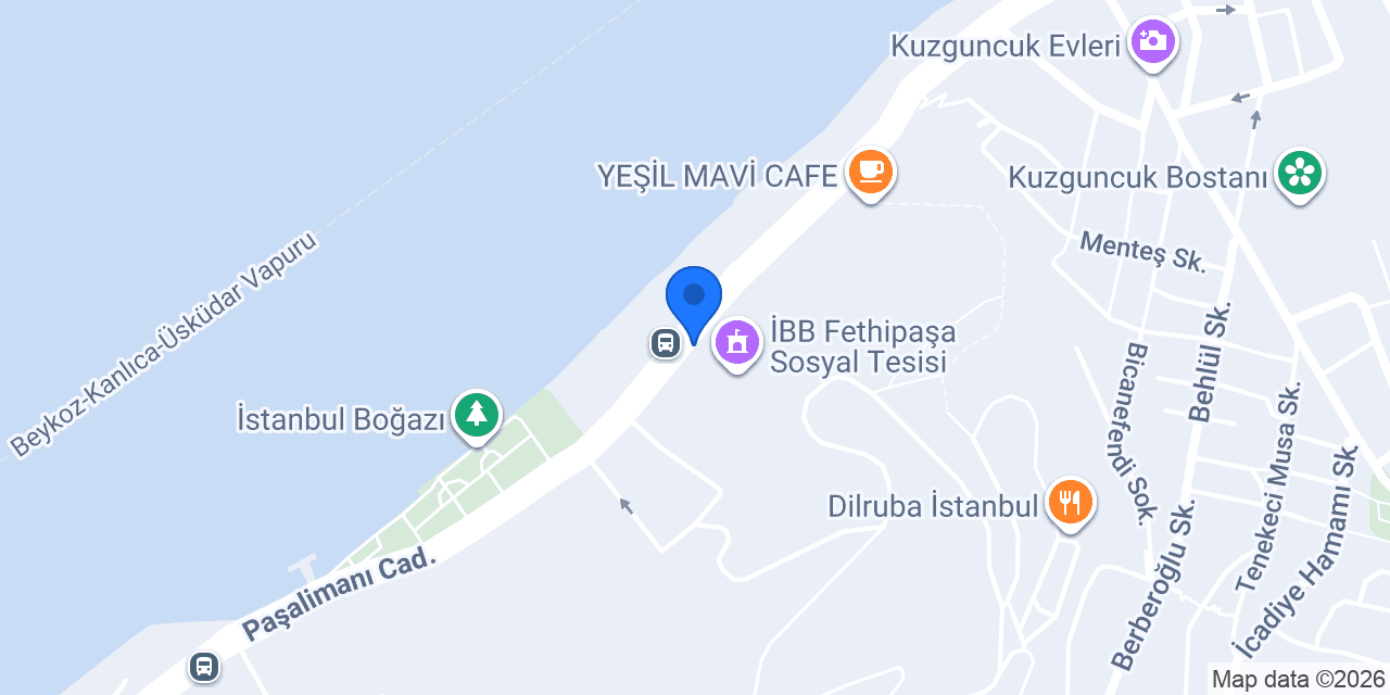 Paşalimanı Restoran konumu
