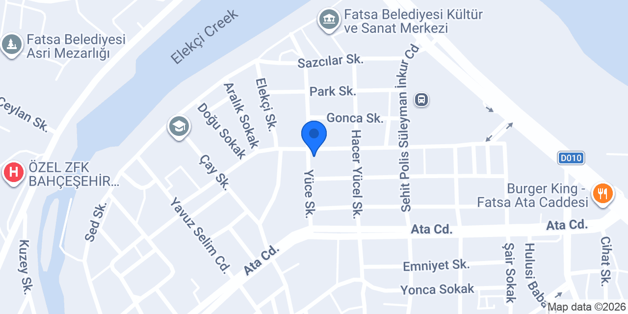 Fatsada Taksi konumu