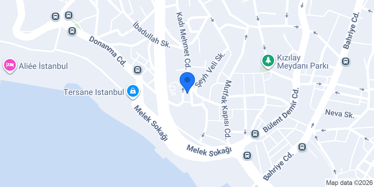 Beyoğlu Kadı Mehmet Ortaokulu konumu