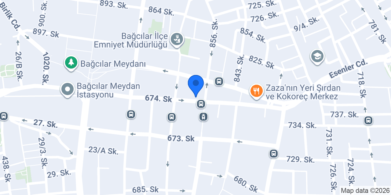 Efsane Bayan Kuaförü konumu