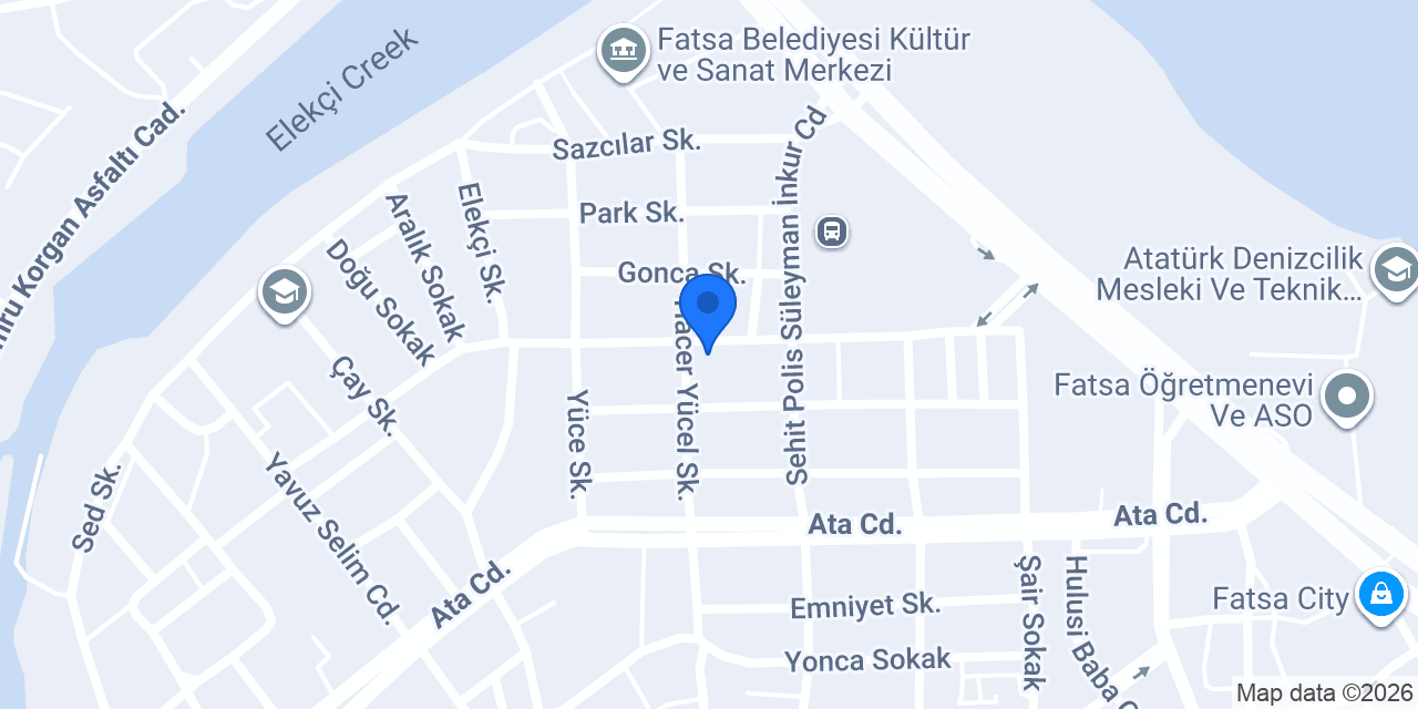 Fatsa Çocuk Kulübü konumu