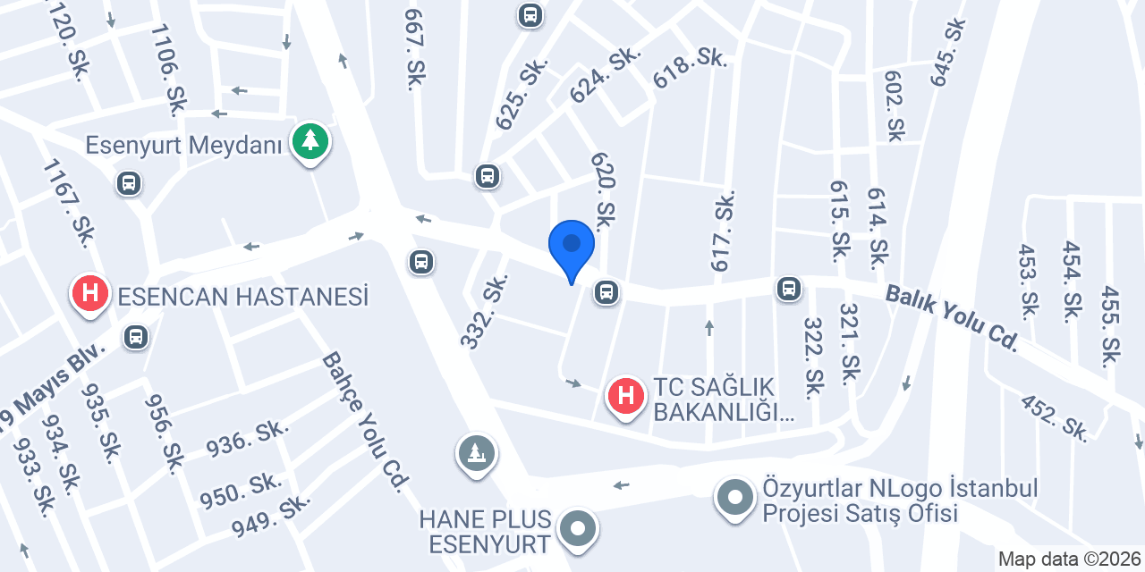 Kalkan Poliklinik konumu