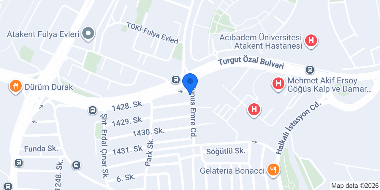 Eczane Akalın konumu