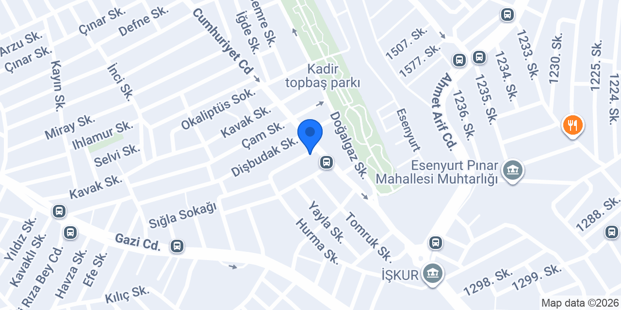 Arıtmacım Net konumu