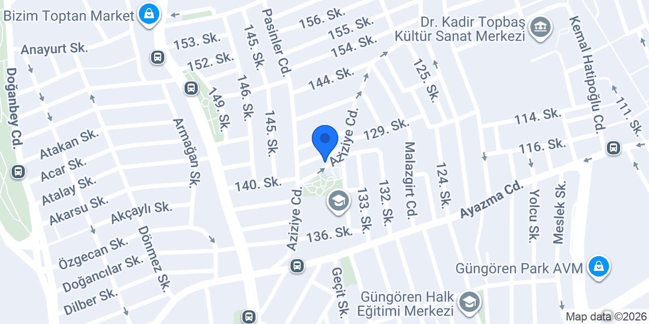 YILDIZ HEDİYELİK ve KUTU konumu