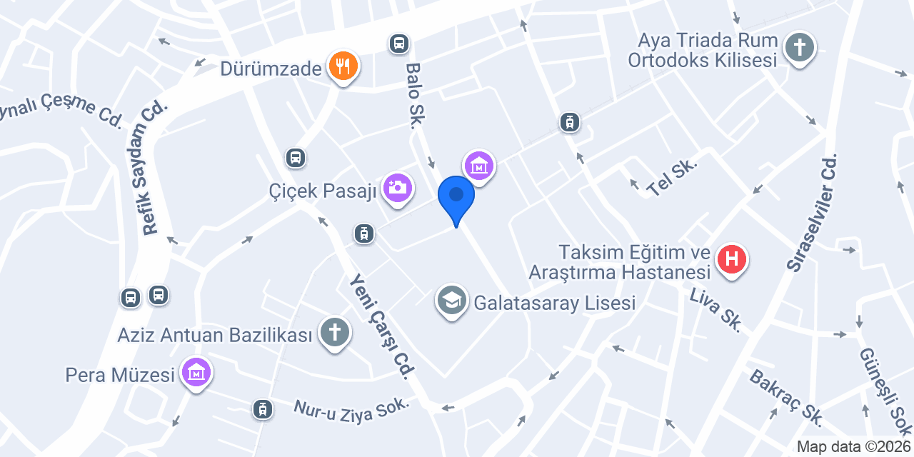 Çukur Meyhane konumu
