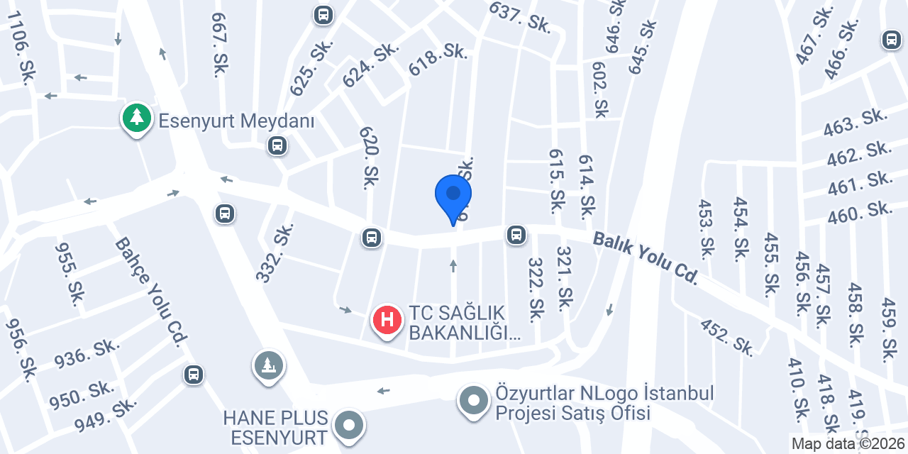 Alassal mobilya konumu