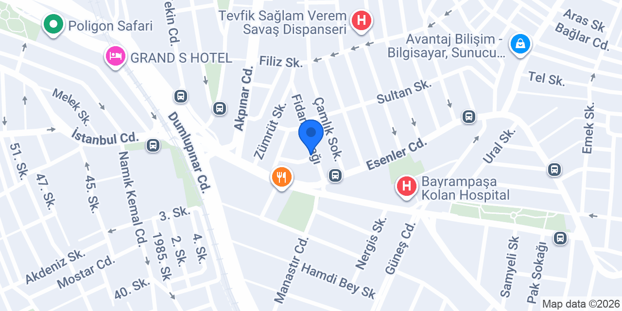 TOPRAK ELEKTRİK konumu