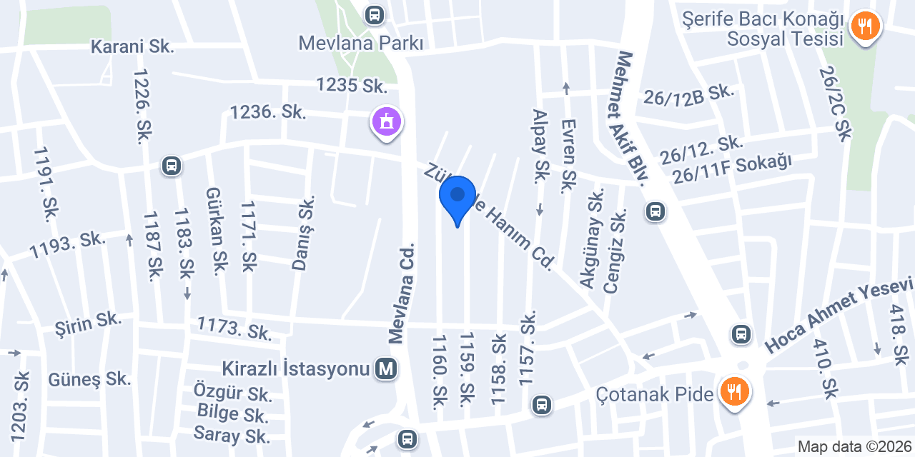 ŞİFA MESCİDİ konumu