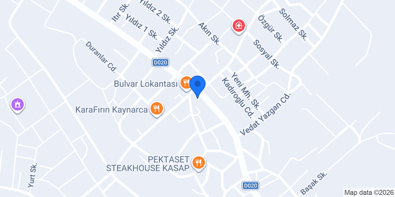 Gürkaş Kuyumculuk konumu