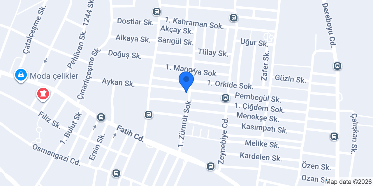 Buğlem Bayan Kuaförü konumu