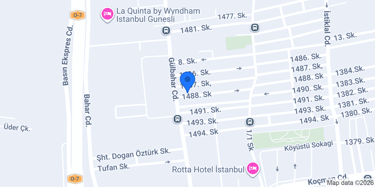 Vip İlaçlama konumu