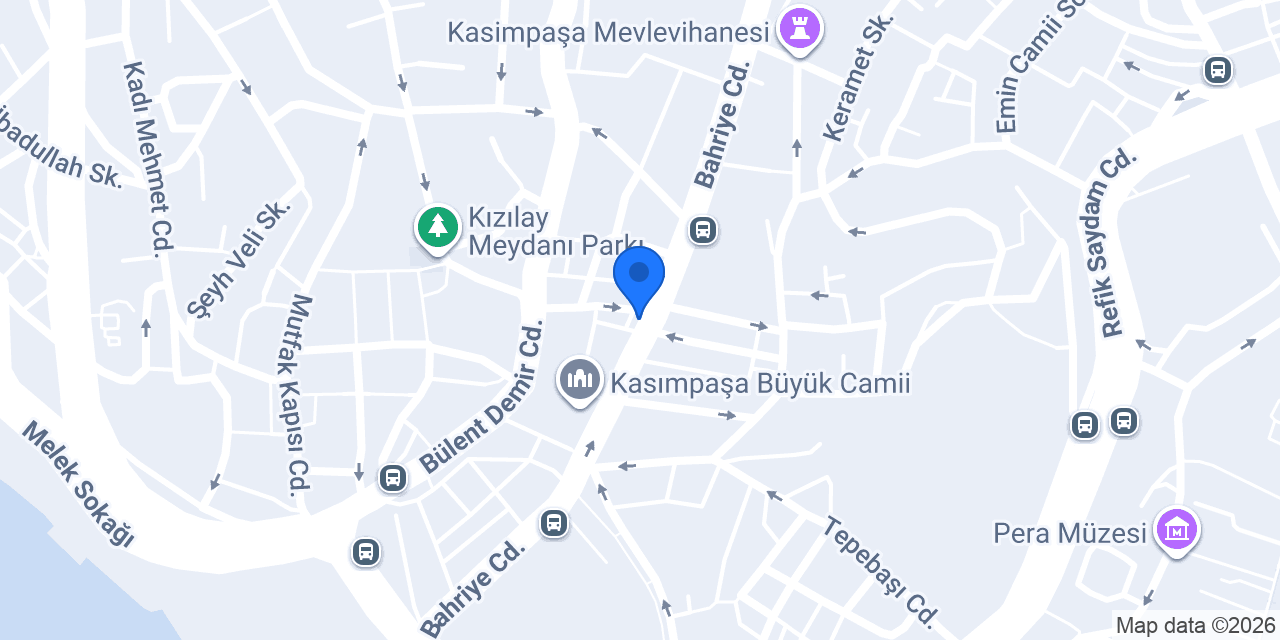 DenizBank Kasımpaşa Şubesi konumu