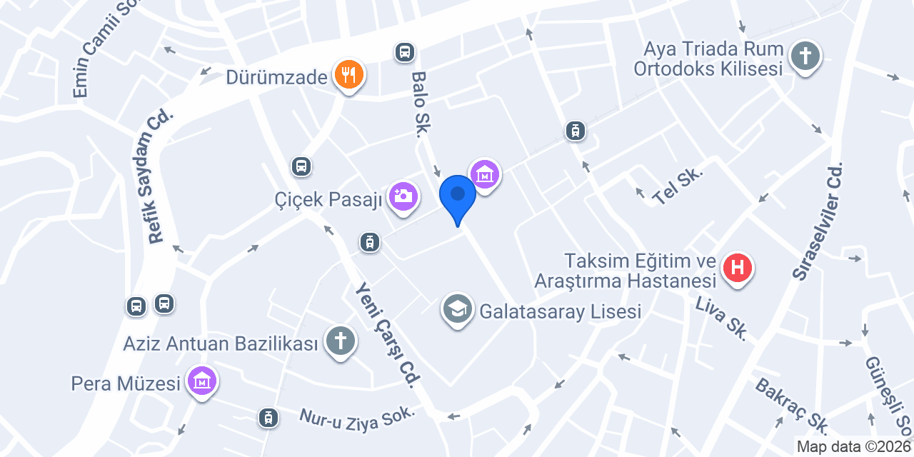Çin Büfe konumu
