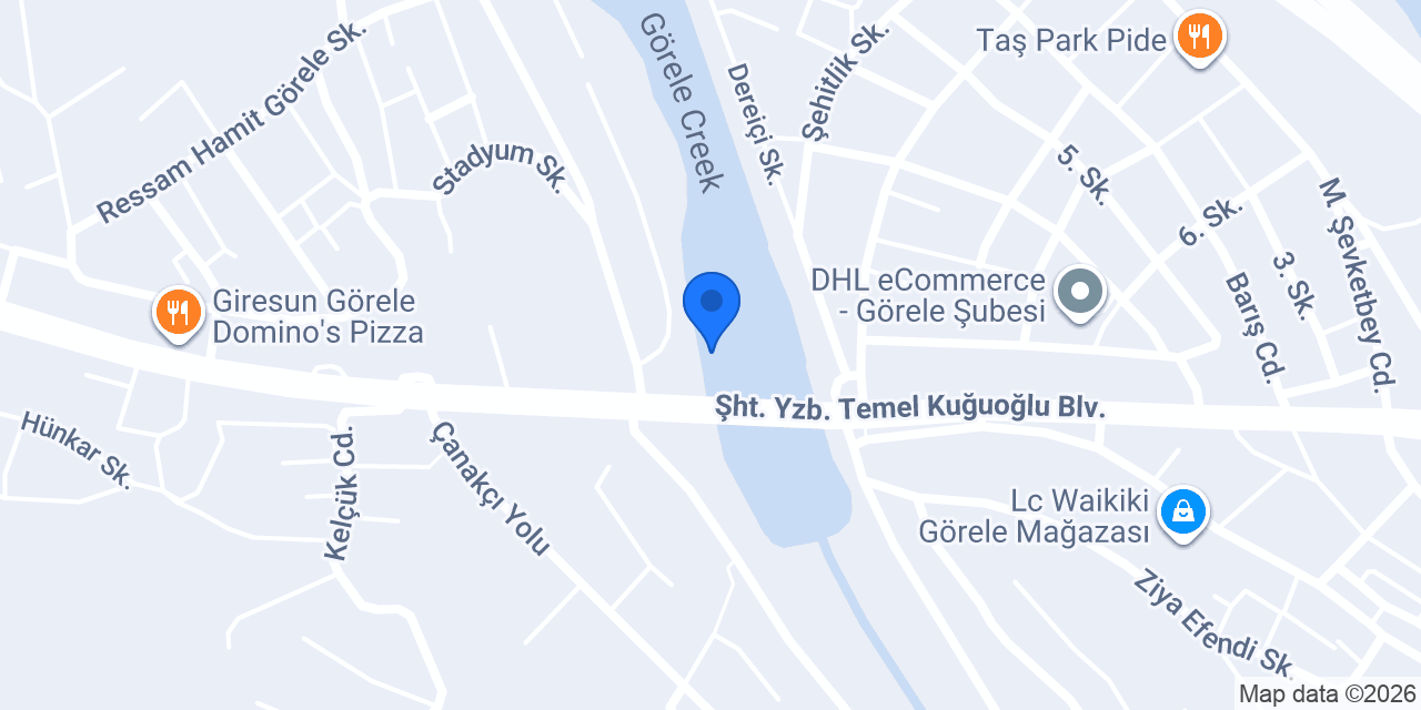 GÖRELE ANADOLU LISESI konumu