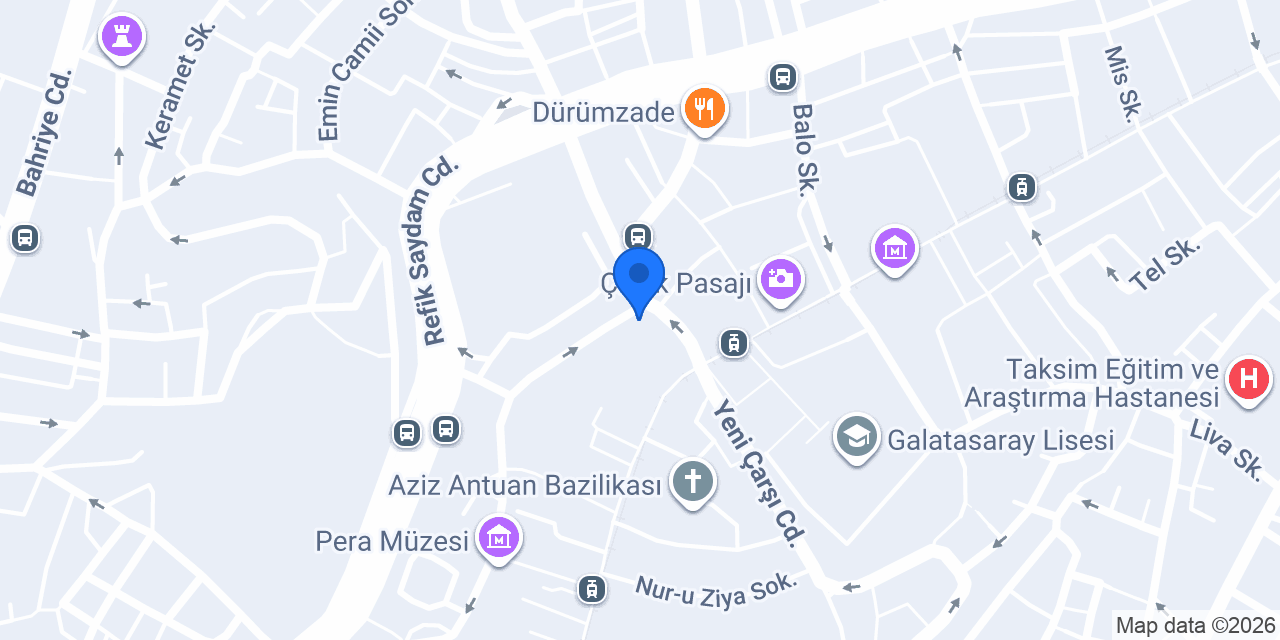 LEVENT BUFFET konumu