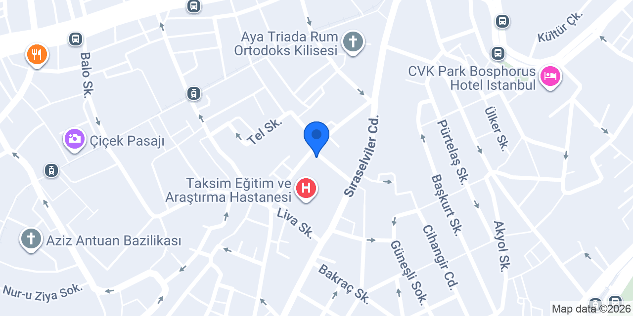 Cihangir Palas - Adults Only konumu