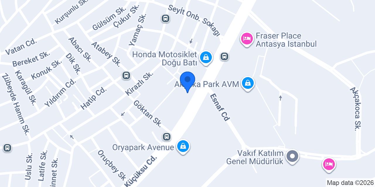 ARTECON PROJE VE YAPI SİSTEMLERİ konumu
