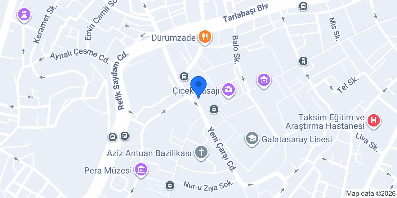 Eylül Kitabevi konumu