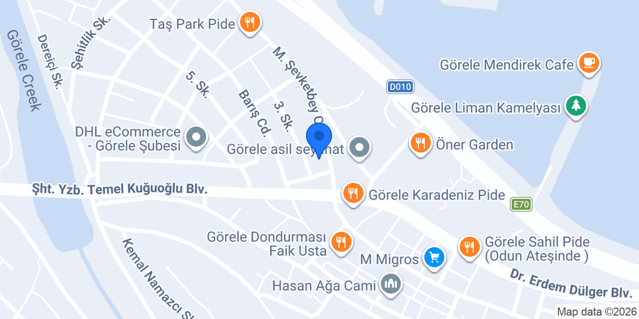 Çavuşlu İlköğretim Okulu konumu