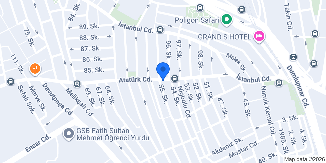 ÖZATA BAKLAVA ESENLER konumu