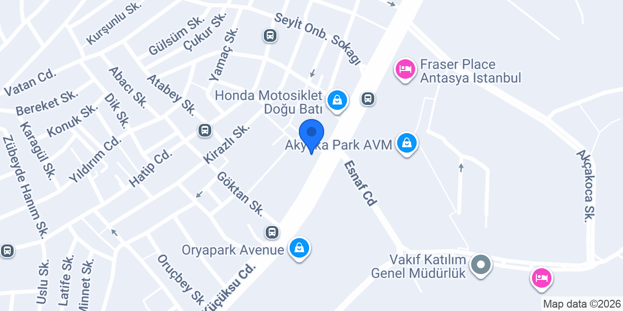 Keskin Legal Partners konumu