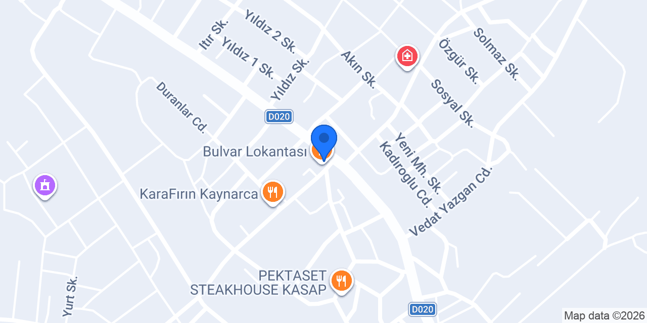 Üçel Emlak & Auto konumu