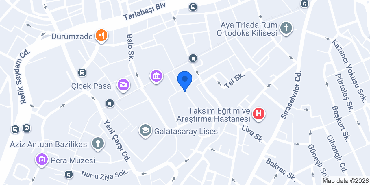 Balkan Hukuk Bürosu konumu