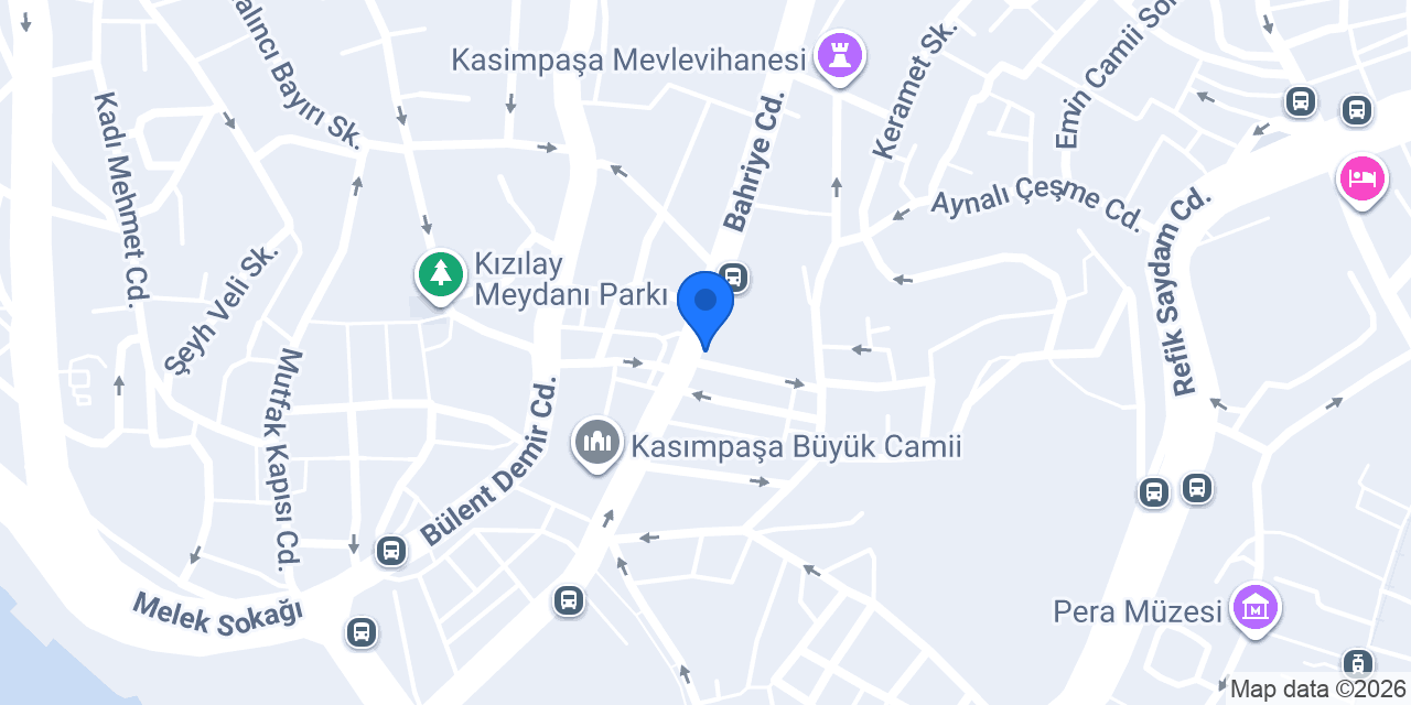 Albaraka Türk - Kasımpaşa Şubesi konumu