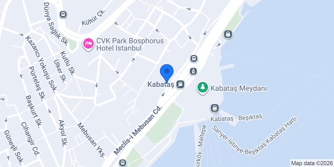 Setup Kabataş konumu