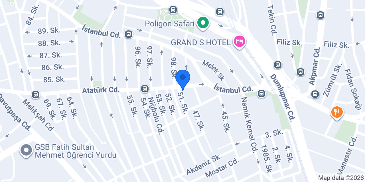 Kamiloğlu Yapı Dekorasyon konumu