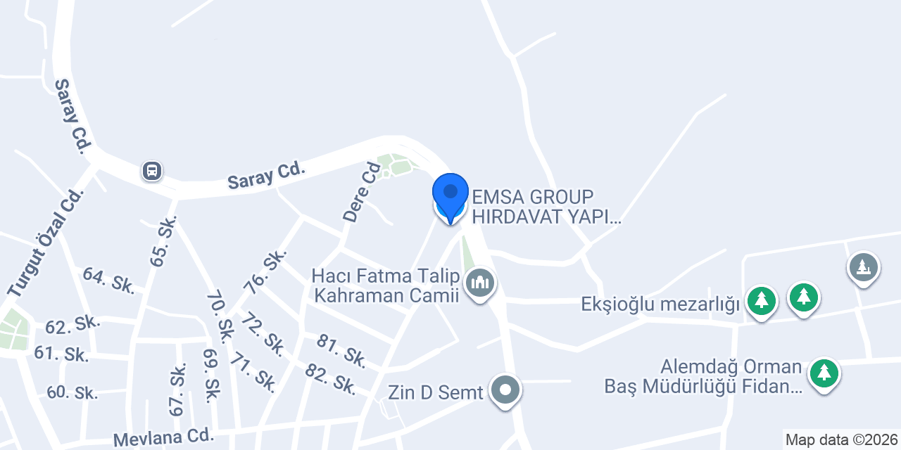 EMSA GROUP HIRDAVAT YAPI MALZEMELERİ SAN.VE TİC.LTD.ŞTİ konumu