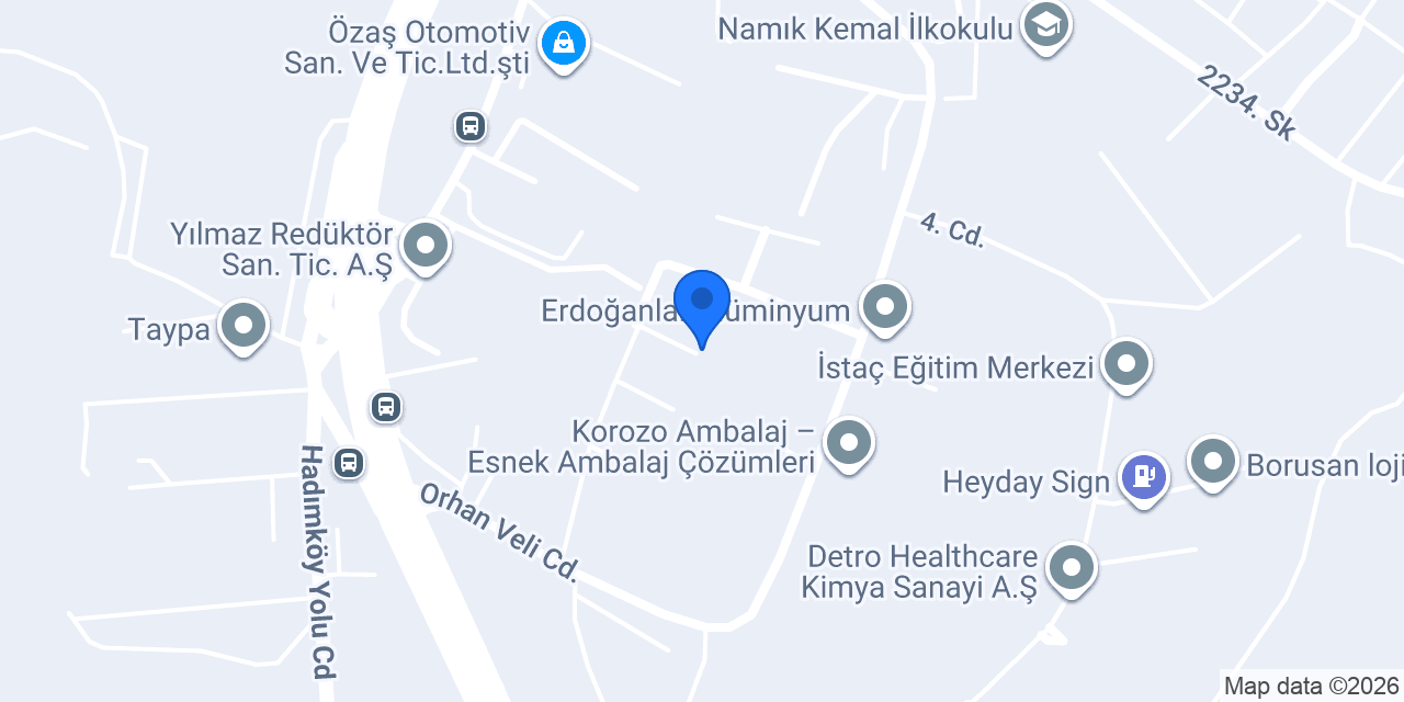 Aras Tekstil Apre konumu