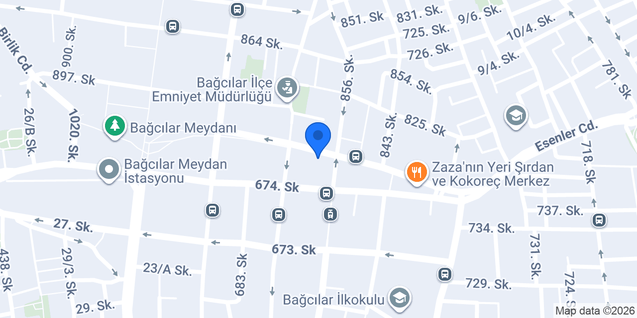 Uzm. Dr. Yeşer DELLALOĞLU konumu